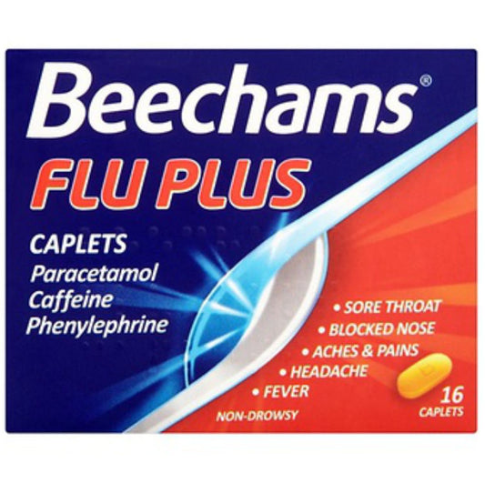Beechams Flu Plus 16 Caplets