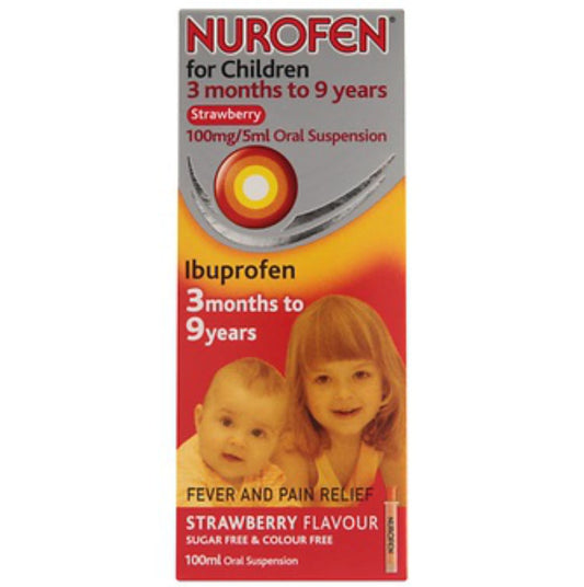 Nurofen for Children Strawberry Flavour 100ml