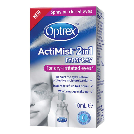 Optrex ActiMist 2 in 1 for Dry and Irritated Eyes 10ml