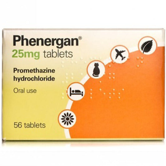Phenergan 56 Tablets 25mg